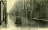 75 . PARIS  6 Eme . CRUE DE LA SEINE . JANVIER 1910 .  RUE DE SEINE . - Distrito: 06