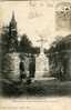 56 - MORBIHAN - ST JEAN BREVELAY - MONUMENT Aux MORT Des VICTIMES De L'INCENDIE Du 28 AVRIL 1901 - CPA VOYAGEE 1903 - Saint Jean Brevelay
