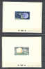 Réunion  2 Epreuves  De  Luxe  Espace Cosmos  N° 355/56  Première Liaison  De Television Par Satellite  Telstar - Unused Stamps