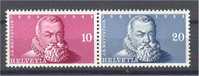 SWITZERLAND, STAMPS FROM IMABA SHEETLET 1948, NEVER HINGED ** - Nuevos