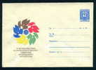 PS5748 / Uba Bulgaria PSE Stationery 1968 GLOBE Bird DOVE PIGEON IX WELTFESTIVAL DER JUGEND UND STUDENTEN , SOFIA 5 Mint - Covers