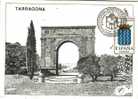 45844. Tarjeta Maxima ARCO DE BARA (tarragona) 1993. Arqueologa Romana - Cartes Maximum