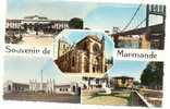 47 ) FL ) MARMANDE, Souvenir Multivues, CPSM Couleur Petit Format - Marmande