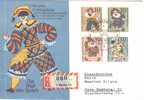 Germany / Berlin - FDC Mi-Nr 373/376 (U309)- - 1948-1970