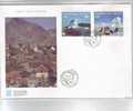 -GROENLANDIA 1991 - FDC - Yvert 206/7 - Annullo Speciale Illustrato - Other & Unclassified