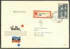 GERMANY, SAARE 50 F SINGLE FRANKING, R-COVER 1950 - Autres & Non Classés