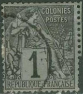 FRANCE COLONIES..1881/86..Michel # 45...used. - Used Stamps