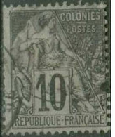 FRANCE COLONIES..1881/86..Michel # 49...used. - Used Stamps