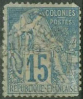 FRANCE COLONIES..1881/86..Michel # 50...used. - Gebraucht