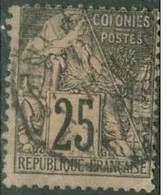FRANCE COLONIES..1881/86..Michel # 52...used. - Used Stamps