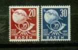 ALLEMAGNE BADE  N° 56 & 57 ** - Bade