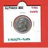 ALFONSO XIII 1 PESETA PLATA 1.903  MBC   DL-940 - Andere & Zonder Classificatie