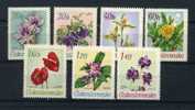 Tchécoslovaquie  :  Yv  1584-90  **   Fleurs - Flowers - Unused Stamps