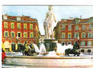 CP - NICE - STATUE DU SOLEIL - PLACE MASSENA  - CAISSE D'EPARGNE - ELECTRICITE - Y. P. A. - 28 - Bauwerke, Gebäude