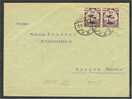 GERMANY DANZIG, EXTREMELY RARE COVER 2x 60 PFENNIG AIRPOST STAMP USED IN 1921 - Lettres & Documents