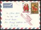 BULGARIA / BULGARIE - 1987 - Letter Travell - Bulgarie - USA - Retour - Bulgarie - Briefe U. Dokumente