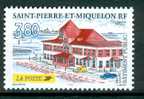 SAINT-PIERRE-ET-MIQUELON, 1997, N° 655**, (Yvert Et Tellier),  Batiment Public, La Poste - Unused Stamps