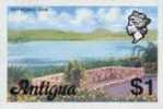 ANTIGUA 1976 Postworks Dam Lake $1, Imperf.pair (no Imprint) - Water