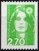 ROULETTE:  "M. Du BICENTENAIRE" N° 3008 - 2,70 F Vert. - Coil Stamps