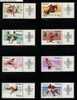 POLAND 1967 OLYMPICS APPEAL SET OF 8 LABELS RIGHT NHM Sports - Neufs