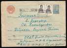 RUSSIA / RUSSIE - 1952  - P.cover - Travel - Russie - Bulgari - Lettres & Documents