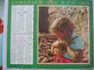 CALENDRIERS ALMANACH DES P.T.T. DOUBLES PHOTOS /COMPLET ETAT VOIR SCANN /1970  MER PLAGE CAMPAGNE LAPINEAU - Big : 1961-70