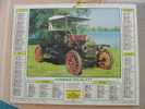 CALENDRIER ALMANACH DES  P.T.T. 1985    AINAY LE VIEIL  AUTOMOBILE FORD 1909 - Groot Formaat: 1981-90