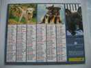 CALENDRIER ALMANACH DES P.T.T. DOUBLE PHOTOS/ 2003 /CHIENS CHATS - Grossformat : 2001-...