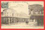 52 BOURBONNE LES BAINS Cpa Animée Le Casino Le Kiosque De Musique          5 Dufey - Bourbonne Les Bains