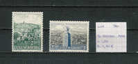 Luxemburg 1961 - Yv. 599/600 Postfris/neuf/MNH - Unused Stamps