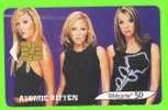 TÉLÉCARTE ,CHANTEUSE - ATOMIC KITTEN - - Musik