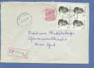 2051+2160 Op Aangetekende Brief Met Stempel NINOVE 1 - 1981-1990 Velghe