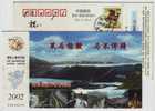 Dam,irrigation Project,China 2002 Xianning Water Conservancy Bureau Advertising Postal Stationery Card - Eau
