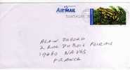 Australie Entier Postal International Post Batracien Grenouille Jaune Et Noire Crapaud - Entiers Postaux