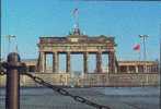 Postcard: Berlin, Brandenburger Tor With The Wall, Not Used - Look At Picture - - Berlin Wall