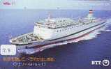 Telefonkarte Télécarte Ship Bateau Schiff Schip Boot (27)  Phonecard Japon Japan - Schiffe