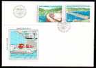 Romania 1978 FDC With Bridges, Barrage. - Electricity