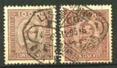 Portugal Mi. N° 74 B + C Gestempelt;1892/94. Freimarken: König Carlos I - Oblitérés