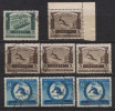 Rumänien; 1951; Michel 1247/51 O; Universitäts-Winterspiele Lot 8 Stück - Oblitérés