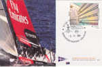 8.10.2005 Trapani - Luis Vuitton ACTS 8 & 9 Manifestazione Veliche - Postcard Emirates Team New Zeland - Segeln