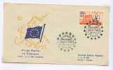 Europa Cept 1959 Als FDC Türkey 10 Jahre Europarat, Gelaufen Nach Italien; Mi.N° 609/10 - Autres & Non Classés