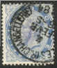 °1883 40, Cachet BRUXELLES (R. CHANCELLERIE) 1884, Cote € 40.00 - 1883 Leopold II.