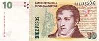 ARGENTINE  10 Pesos Non Daté (2002)   Pick 354  ***** BILLET  NEUF ***** - Argentine