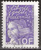 Timbre France Y&T N°3099 (01) Obl. Marianne Du 14 Juillet.  10.00 F. Violet. Cote 0.30 € - 1997-2004 Maríanne Du 14 Juillet