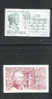 Sweden 1974 Hans Jarta & Samuel Owen MNH - Unused Stamps