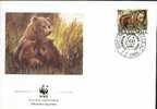 YOUGOSLAVIE Lettre WWF Du 1/2/1988 OURS BRUN - Covers & Documents