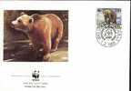 YOUGOSLAVIE Lettre WWF Du 1/2/1988 OURS BRUN 3 - Lettres & Documents