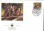 YOUGOSLAVIE Lettre WWF Du 1/2/1988 OURS BRUN 4 - Covers & Documents