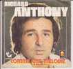 RICHARD ANTHONY . COMME UNE MELODIE / NATHALIE - Other & Unclassified