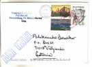 GOOD Postal Cover USA To ESTONIA 2001 - Good Stamped: Dean Acheson & Other - Cartas & Documentos